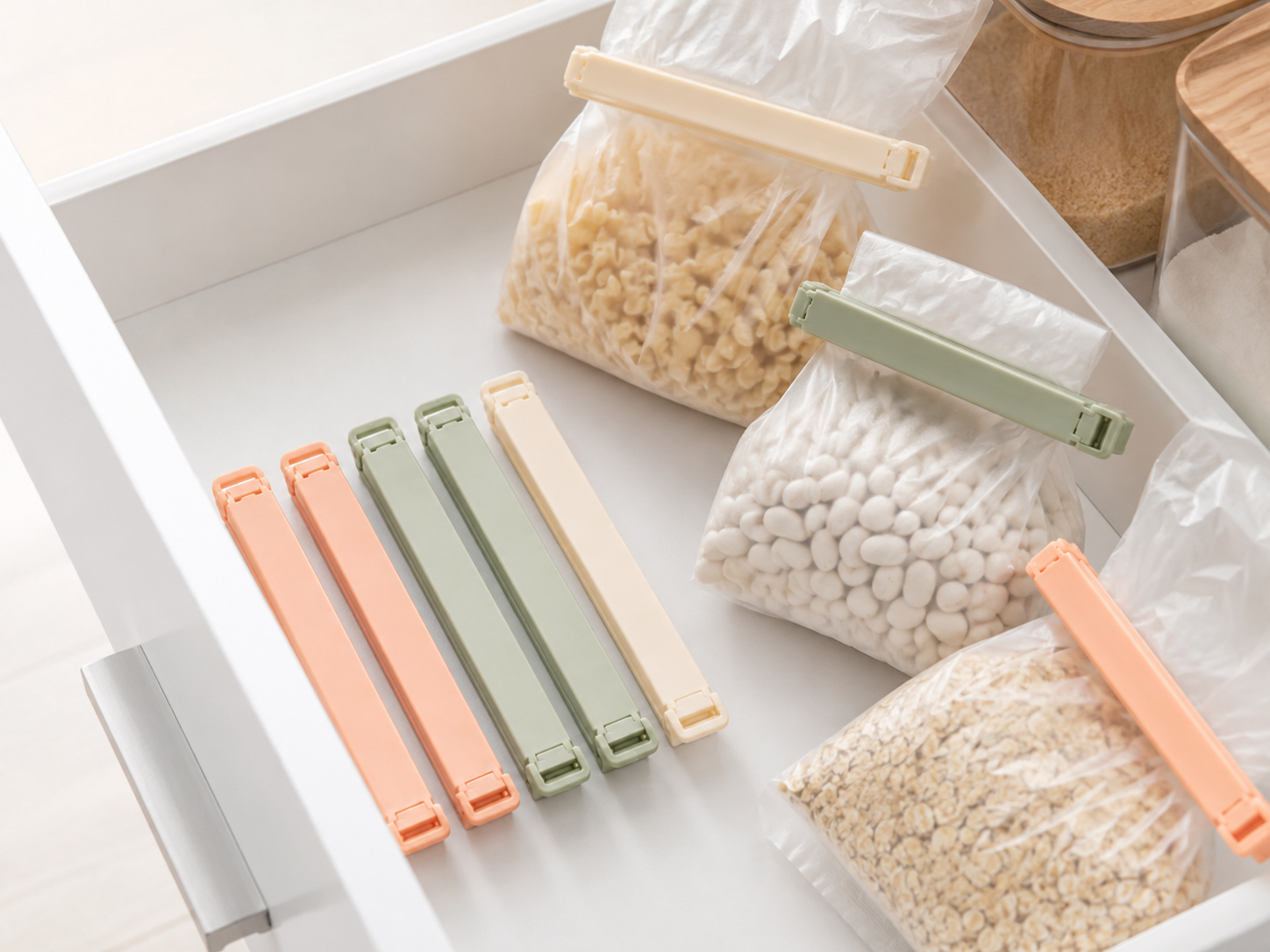 KitchenHaul Food Bag Sealing Clips for Kitchen Pantry Storage - Image 6
