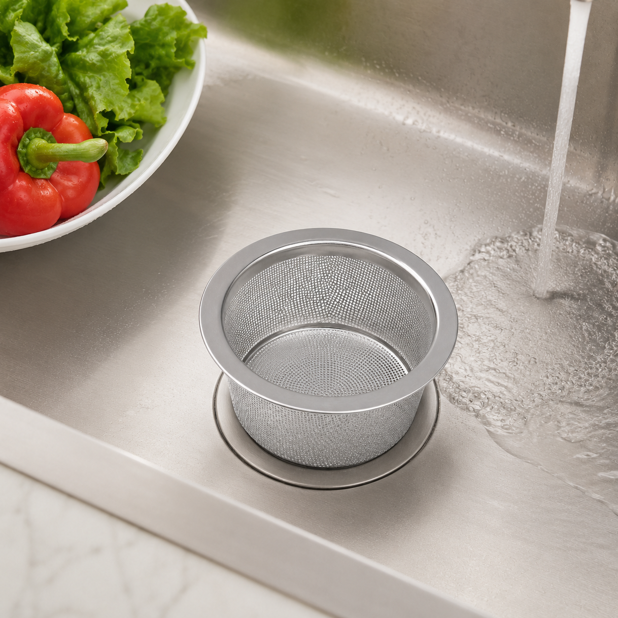 KitchenHaul Kitchen Sink Drain Strainer Basket for Sink Accessories - Image 6