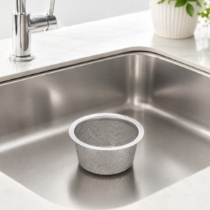 KitchenHaul Kitchen Sink Drain Strainer Basket for Sink Accessories